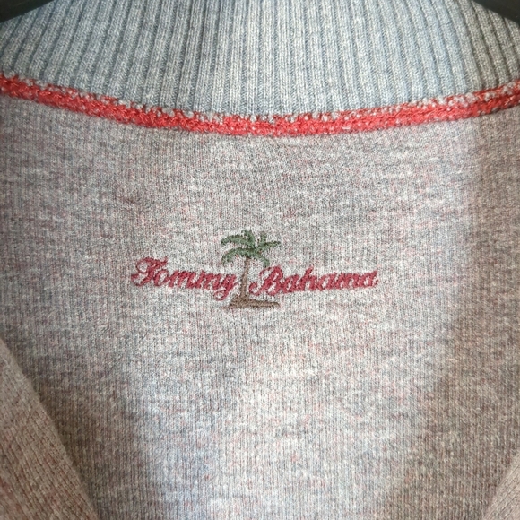 Tommy Bahama men's long sleeve 1/4 zip red pullover sweater, size S? - Picture 3 of 7